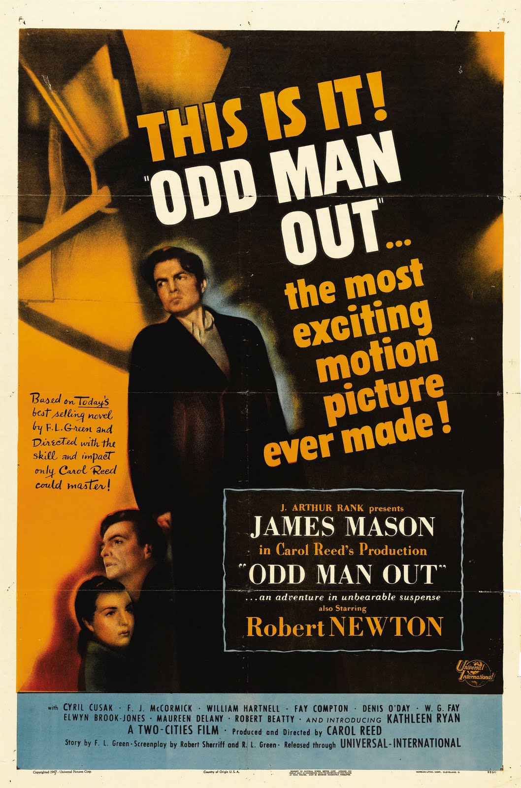 Odd Man Out Film Poster
